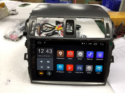 Штатное головное устройство TOYOTA COROLLA 2006-2013 на Android 6.0 Carmedia NM-044-MTK