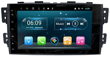 Штатное головное устройство для Kia MOHAVE 2008-2015 (HM) на Android 8.1 Carmedia KR-9233-S9