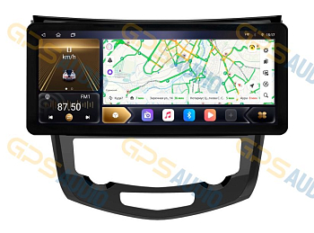 Штатная магнитола 12-14,6" для Nissan Qashqai II 2014+, X-Trail 2015+ (T32) (стиль LUX ONE) - Carmedia OL-1668