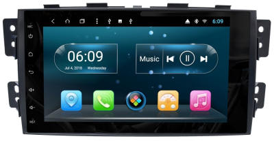 Штатное головное устройство для Kia MOHAVE 2008-2015 (HM) на Android 8.1 Carmedia KR-9233-S9