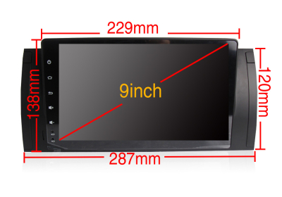 Штатное головное устройство BMW X5, 5-я серия, 7-я серия на Android 10 Carmedia MKD-B939-P30