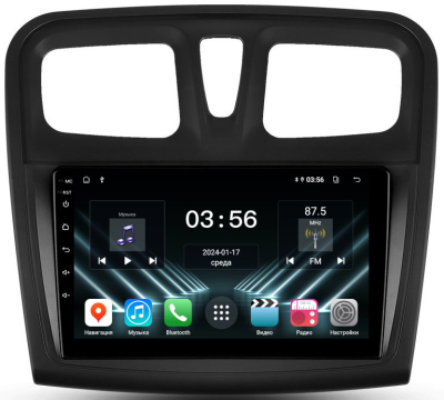 Штатная магнитола для Renault Logan 2, Sandero 2014+ на Android 13 - FarCar (D/DX3051-9M)