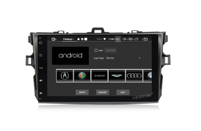 Штатное головное устройство Toyota Corolla 2006-2013 на Android 10 Carmedia MKD-T945-P30-8