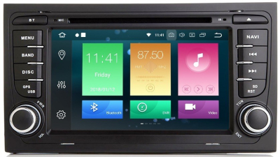 Магнитола для Audi A4, RS4, S4 2000-2008 (B6,B7,8E,8H) на Android 10 - Carmedia MKD-7074-P6