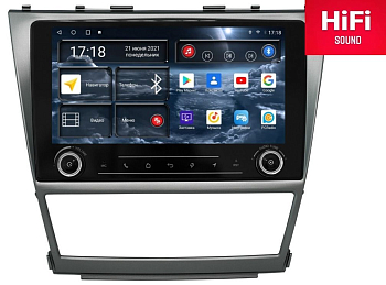 Автомагнитола штатная Redpower K75064 на Android 10 для для Toyota Camry XV40 климат под рынок США (2006-2012)