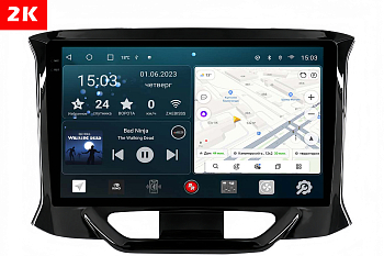 Автомагнитола штатная с 2K экраном RedPower 71078 Slim на Android 10 для Lada XRAY 1-поколение (11.2015-н.в.)