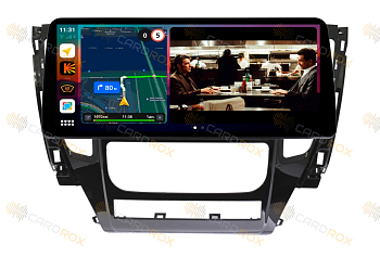 Штатная магнитола Mitsubishi Pajero Sport 3 2016-2020 с АКПП (для авто без круга) на Android 10, DSP, 4G, IPS, Carplay - Cardrox CD-4112-12 (12 дюймов)