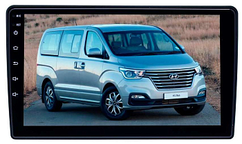 Магнитола Hyundai Grand Starex 2007-15, H1, i800, iMax 2008-15 (черный) LeTrun 3745-4217 9 дюймов VT Android 10.x MTK-L 2+16 Gb ASP