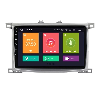 Штатное головное устройство Toyota Land Cruiser 100 2002-2008 на Android 10 Carmedia MKD-F95-S10