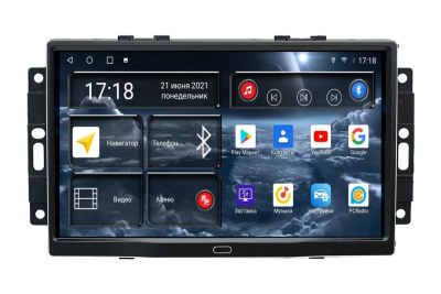 Автомагнитола штатная с 2K экраном RedPower 71217 Slim на Android 10 для Jeep; Chrysler 210x130 мм Автомагнитола штатная с 2K экраном RedPower 71217 Slim на Android 10 для Jeep; Chrysler 210x130 мм