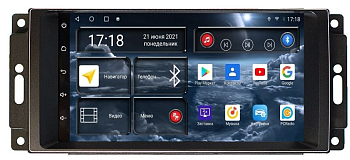 Автомагнитола штатная RedPower 71216 на Android 10 для Jeep, Chrysler, Dodge (2007+) 207x97 мм Автомагнитола штатная RedPower 71216 на Android 10 для Jeep, Chrysler, Dodge (2007+) 207x97 мм