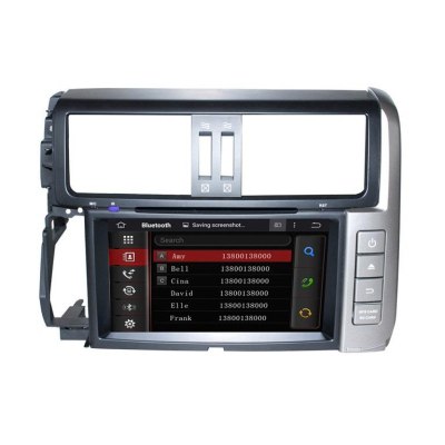 Штатная автомагнитола Android 9.0 Carmedia KD-8015-P30 для Toyota Land Cruiser Prado 150 2009-2013 (серебро)