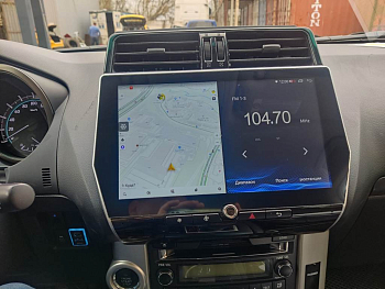 Магнитола Tesla для Toyota Land Cruiser Prado 150 2009-2013 на Android 10 - Carmedia ZF-3009FL