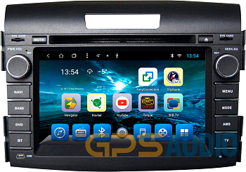 Головное устройство HONDA CRV IV на Android 8.1 CARMEDIA KR-7104-T8