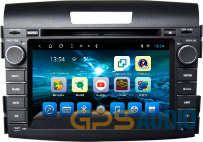 Головное устройство HONDA CRV IV на Android 8.1 CARMEDIA KR-7104-T8