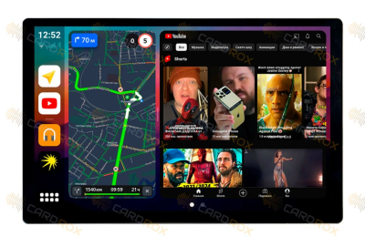 Штатная магнитола Toyota Hilux Surf 2002-2009 на Android 10, DSP, 4G, IPS, Carplay - Cardrox CD-4547-13 (11-13 дюймов)