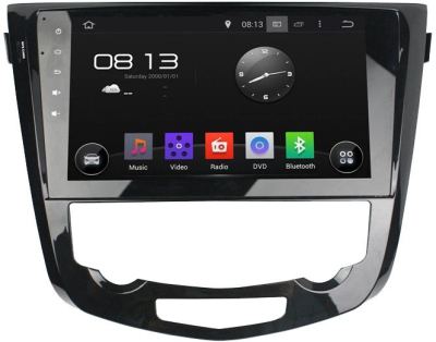 Штатная автомагнитола Android 9.0 Carmedia KD-1060-P5 для Nissan Qashqai II 2014+, X-Trail 2015+ (T32)