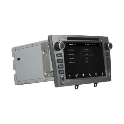 Штатная автомагнитола Peugeot 408 2012+, 308 2008-2014, RCZ 2010-2015 серый Carmedia KD-7604-g-P5 Android 9.0 DSP