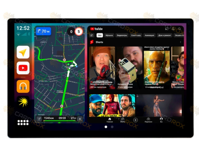 Штатная магнитола Ford Fiesta 2005-2008 на Android 10, DSP, 4G, IPS, Carplay - Cardrox CD-4358-13 (11-13 дюймов)