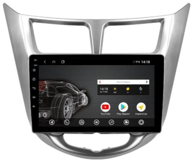 Штатная магнитола на Android 10 VOMI ST2808-T3 для Hyundai Solaris 2010-2016