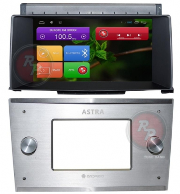 Штатное головное устройство RedPower 31219G IPS DSP на Android 7.1+ для Opel Astra H (цвет серый)