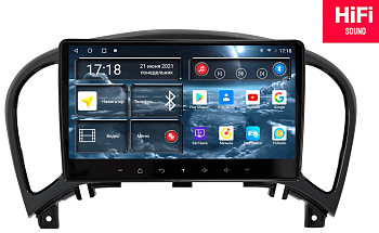 Автомагнитола штатная с 2K экраном Redpower 75299 на Android 10 для Nissan Juke 1-поколение, YF15 (05.2011-10.2014)