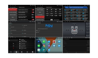 Штатная автомагнитола Wide Media MT9048MF-1/16 для Volkswagen Tiguan 2012 на Android 6.1