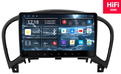 Автомагнитола штатная с 2K экраном Redpower 75299 на Android 10 для Nissan Juke 1-поколение, YF15 (05.2011-10.2014)