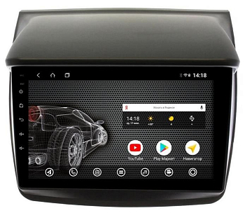 Штатная магнитола на Android 10 VOMI ST2734-T3 для Mitsubishi PajeroSport 2 2008-2016, L200 2006-2015