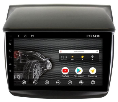 Штатная магнитола на Android 10 VOMI ST2734-T3 для Mitsubishi PajeroSport 2 2008-2016, L200 2006-2015