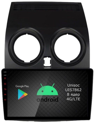 Штатная магнитола Roximo RI-1209-8 для Nissan Qashqai, 2006-2013 на Android 12 (8/128Gb)