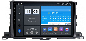 Штатная магнитола VOMI ZX389R10-7862-LTE для Toyota Highlander 2014+ на Android 10