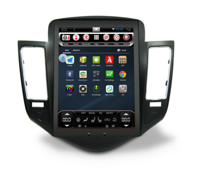 Головное устройство 10 дюймов Chevrolet Cruze 2009-2012 на Android 6.0 CARMEDIA SP-10401-T8 tesla-style