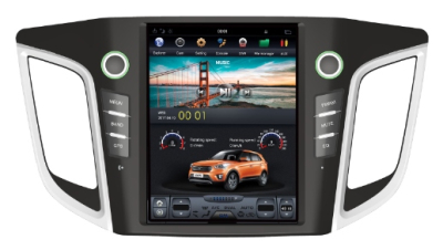 Магнитола Tesla для Hyundai Creta 2016+ на Android 8.1 CARMEDIA ZF-1105