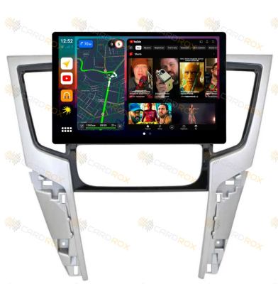 Штатная магнитола Mitsubishi L200 2019+ (под климат-контроль) на Android 10, DSP, 4G, IPS, Carplay - Cardrox CD-4853-13 (11-13 дюймов)