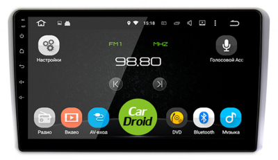 Штатная магнитола Roximo CarDroid RD-3605F для Audi A3, 2003-2013 (Android 10) DSP