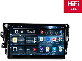 Автомагнитола штатная Redpower 75122 на Android 10 для Zotye T600 1-поколение (03.2014-02.2021)