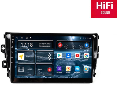 Автомагнитола штатная Redpower 75122 на Android 10 для Zotye T600 1-поколение (03.2014-02.2021)