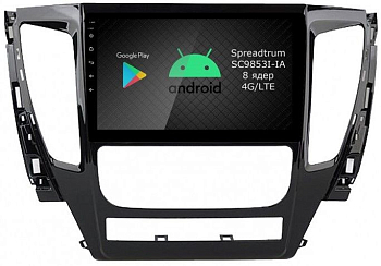 Штатная магнитола Roximo RI-2615-8 для Mitsubishi Pajero Sport, 2016- на Android 12 (8/128Gb)