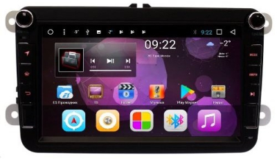 Штатная автомагнитола VOMI ST1689-T8 для Volkswagen, Skoda universal (с кнопками) на Android 10