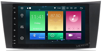 Штатная автомагнитола Android 10 Carmedia XN-8504-P30 для Mercedes-Benz E класс W211/S211 2002-2009, CLS W219 2004-2010