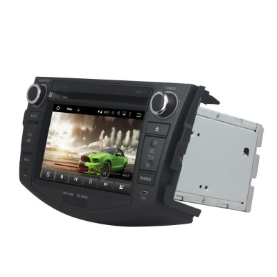 Штатная автомагнитола Toyota RAV4 2006-2012 Carmedia XN-7606-P6 Android 10 DSP