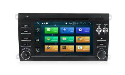 Штатное головное устройство Porshe Cayenne 2002-2010 на Android 10 Carmedia MKD-P797-P6N
