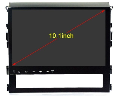 Штатное головное устройство TOYOTA Land Cruiser 200 10.2015+ на Android 10 Carmedia MKD-T125-P6