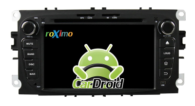 Штатная магнитола CarDroid RD-1702B для Ford Focus 2, Mondeo (Android 8.0) Черный