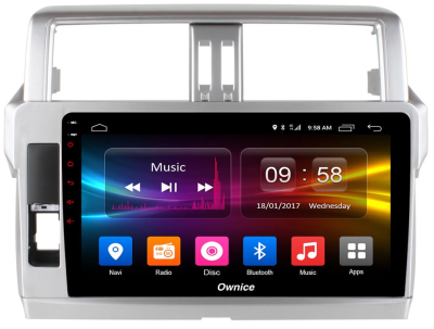 Штатная магнитола Ownice G10 S1614E для Toyota Prado 150, 2013 (Android 8.1.0)