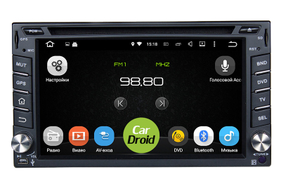 Штатная магнитола Roximo CarDroid RD-1201D для Nissan (Android 9.0) DSP