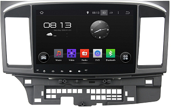 Штатное головное устройство Android 7.1 Newsmy KD-1105-P3-7 для MITSUBISHI Lancer X 2007-2013