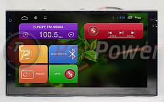 Штатное головное устройство RedPower 31001 на Android 7.1+ для автомобилей Nissan (сенсорные кнопки)
