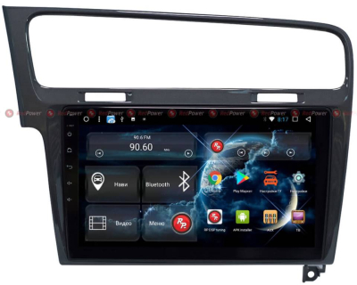 Автомагнитола штатная RedPower 51006RIPSDSPS на Android 8.1 для Volkswagen Golf 7 2013+ (серый глянец)